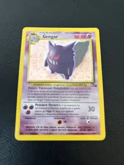 Pokemon TCG Gengar Fossil Holo Card 5/62 Trading Card - Image 1
