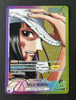 Nico Robin Leader Alt Art OP09-062 English One Piece Emperors in the New World - Image 1