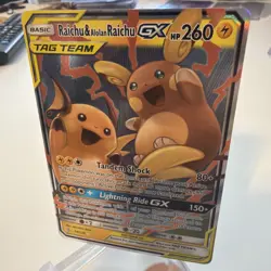 Raichu & Alolan Raichu GX - 54/236 - Unified Minds - Pokemon - NM/M - Image 1
