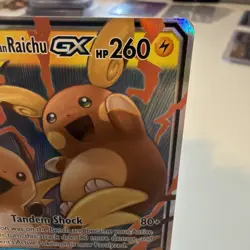 Raichu & Alolan Raichu GX - 54/236 - Unified Minds - Pokemon - NM/M - Image 4