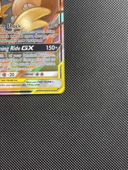 Pokemon Raichu & Alolan Raichu GX Tag Team 54/236 Unified Minds NM - Image 4