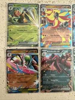 Chaos Rising Lot Double Rare Ex Complete Set Mint Pokemon Cards 10 Cards Total - Image 2