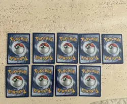 Perfect Order Lot Double Rare Ex Complete Set Mint Pokemon Cards 9 Cards Total - Image 5