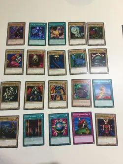 Yugioh YU-GI-OH CCG 20 card Lot many great cards Most have 1st edition lot 01-01 - Image 1