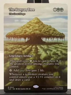 The Banyan Tree - The Great Henge 0041 Borderless Nonfoil Mtg Avatar - Image 1