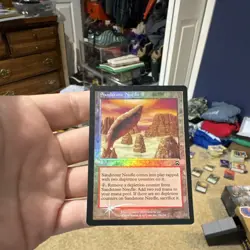 Wizards of the Coast Sandstone Needle Mercadian Masques 326 Foil Uncommon - Image 2