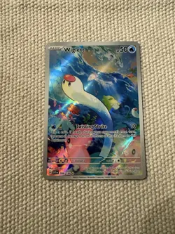 Wiglett 206/198 Scarlet £ Violet Base NM Illustration Rare Pokemon TCG - Image 1
