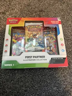 Pokemon TCG - First Partner Illustration Collection: Series 1 Box - New & Sealed - Image 1