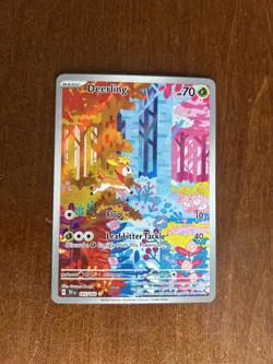 Pokemon TCG Deerling 165/162 Temporal Forces Illustration Rare Holo EN - Image 1
