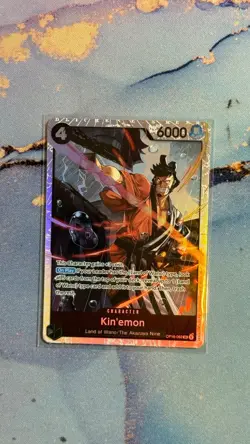 OP16-082 Kin'emon SR The Time to Battle One Piece TCG English - Image 1