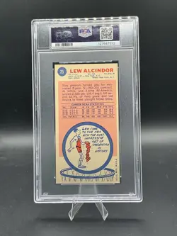 Lew Alcindor #25 1969 Topps PSA 4 - Kareem Abdul—Jabbar - Rookie Card - Image 2