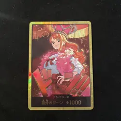 DON!! Nami GOLD EB03 Japanese ONE PIECE Card Heroines Edition NM w/tracking - Image 1