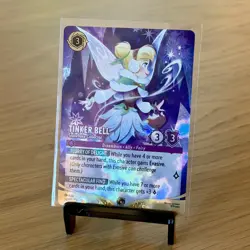Tinker Bell - Snowflake Collector Enchanted (Set Champs) Disney Lorcana Promo - Image 1