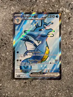 Pokemon TCG Cards Kingdra ex 080/064 Shrouded Fable Full Art Ultra Rare MINT - Image 1