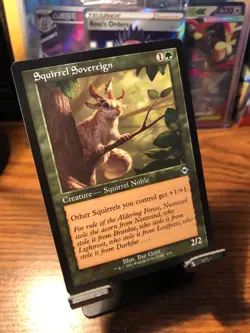 Squirrel Sovereign | Retro Frame | 415 | Modern Horizons 2 | NM | English - Image 1