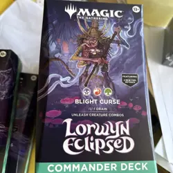 Lorwyn Eclipsed - Commander Deck - Blight Curse New Magic Precon Decks - Image 1