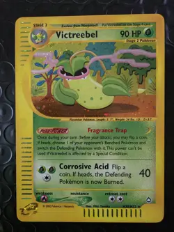 Pokemon TCG Card Victreebel Aquapolis eReader H30/H32 Holo - Image 1