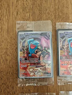 8 x Team Rocket’s Wobbuffet 203 & 6 x Sealed Eevee Pokemon Day Stamped 074/131 - Image 2
