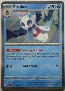 FROSLASS - RARE HOLO - TWILIGHT MASQUERADE - POKEMON TCG - 053/167 - Image 1