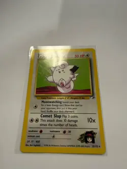 Erika’s Clefairy 25/132 Gym Heroes Rare Non-Holo WOTC Pokemon Card - Image 5