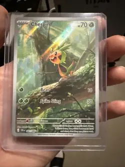 Chespin 087/086 Chaos Rising Illustration Rare Pokemon TCG NM - Image 1
