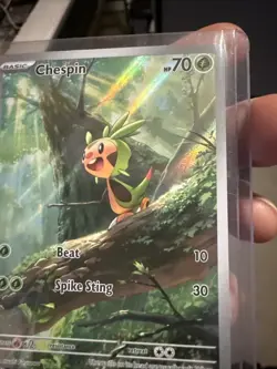Chespin 087/086 Chaos Rising Illustration Rare Pokemon TCG NM - Image 4