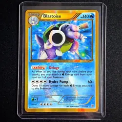 Pokemon TCG - Blastoise holo secret rare Shiny 137/135 Plasma Storm 2012 Card - Image 1