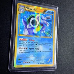 Pokemon TCG - Blastoise holo secret rare Shiny 137/135 Plasma Storm 2012 Card - Image 2