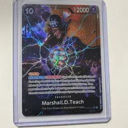 One Piece Card Game Marshall D. Teach Alt Art OP09-093 Emperors in the New World - Image 1