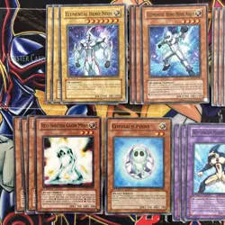 27 Card Elemental Hero Neos + Neo-Spacian/Chrysalis Bundle/Deck Core LP Yu-Gi-Oh - Image 2