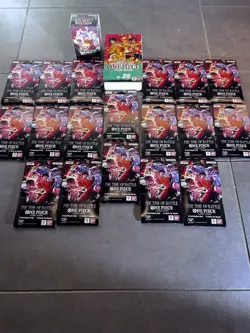 One Piece OP 16 Lot, 18 Boosters, 1 Set 11 Double Pack, 1 ST 30 Starter Deck - Image 2