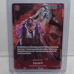 Squard - OP02-009 - Box Topper - Paramount War - One Piece TCG English - Image 1