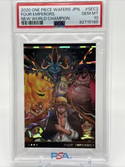 PSA 10 Four Emperors One Piece Card - Image 1