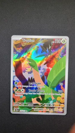 Pokemon TCG Tropius Holo Illustration Rare Card Paldea Evolved 195/193 NM - Image 1