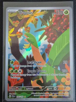 Pokemon TCG Tropius Holo Illustration Rare Card Paldea Evolved 195/193 NM - Image 1