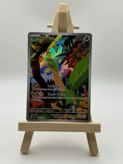 Pokemon TCG Tropius Holo Illustration Rare Card Paldea Evolved 195/193 NM - Image 1