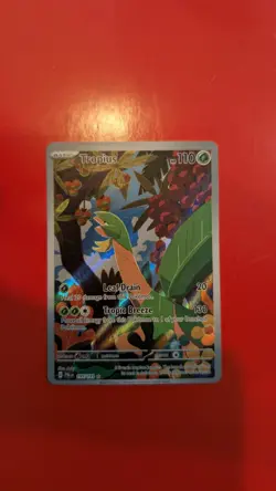 Pokemon TCG Tropius Holo Illustration Rare Card Paldea Evolved 195/193 - Image 1