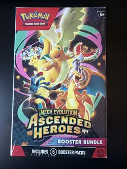 Pokemon Mega Evolution Ascended Heroes Booster Bundle Box Factory Sealed - Image 1