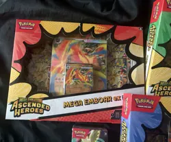 Pokemon TCG Ascended Heroes 3 Mega Evolution Ex Box/Booster Bundle New & Sealed - Image 3