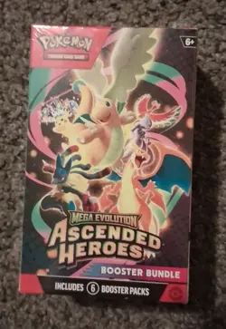 Pokemon TCG Mega Evolution — Ascended Heroes Booster Bundle 6 Packs Box SEALED - Image 4