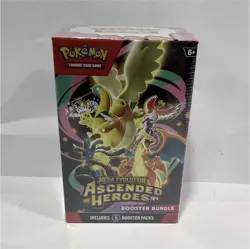 Pokemon Mega Evolution—Ascended Heroes Booster Bundle Box 6 Packs English 6+ - Image 1
