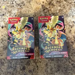 Pokemon TCG Mega Evolution: Ascended Heroes Booster Bundle Box 2-Pack (6+) - Image 1