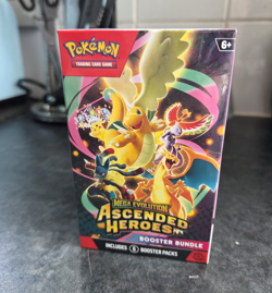Pokemon TCG Mega Evolution: Ascended Heroes Booster Bundle Box Sealed (6 Packs) - Image 1