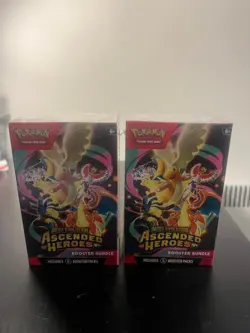Pokemon TCG Mega Evolution Ascended Heroes Booster Bundle Box 6 Packs - Image 1