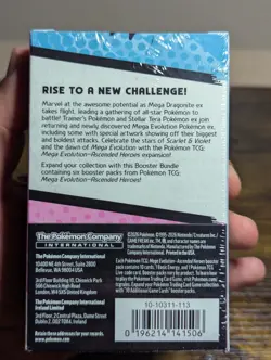 Pokemon Mega Evolution Ascended Heroes Booster Bundle Box SEE DESCRIPTION - Image 2