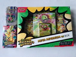 Pokemon Mega Evolution Ascended Heroes EX Box + Booster Bundle + Mini Tin - Image 1