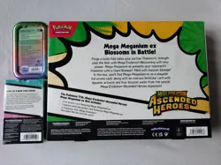 Pokemon Mega Evolution Ascended Heroes EX Box + Booster Bundle + Mini Tin - Image 2