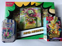 Pokemon Mega Evolution Ascended Heroes EX Box + Booster Bundle + Mini Tin - Image 3