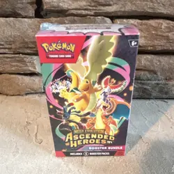 Pokemon TCG Mega Evolution: Ascended Heroes Booster Bundle 6 Packs English Box - Image 1