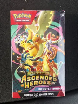 Pokemon Mega Evolution Ascended Heroes Booster Bundle Box - Image 1